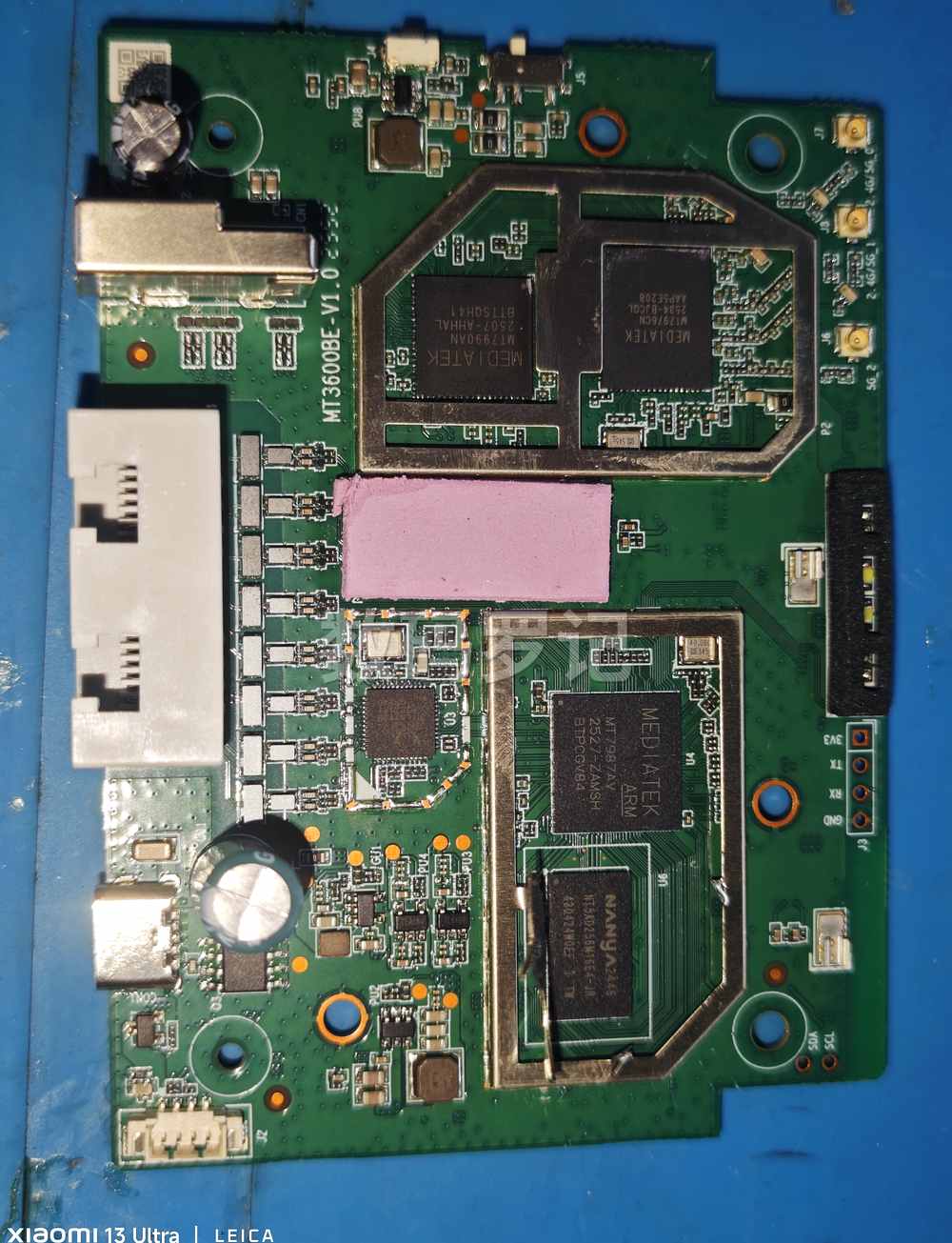 GL-MT3600BE 散热与风扇结构