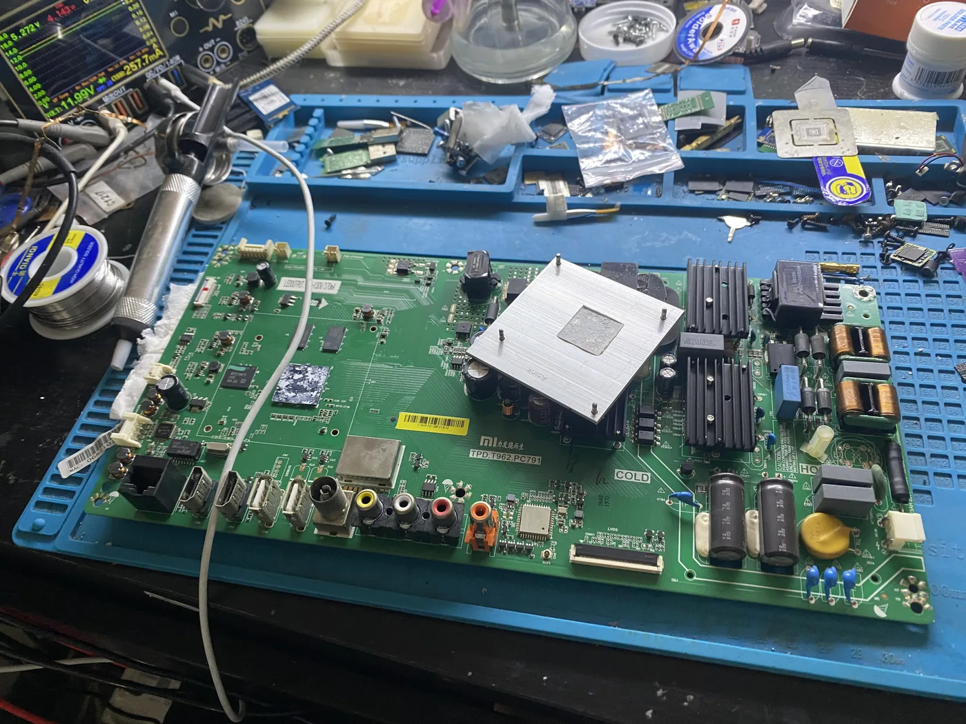 小米电视4A 43 主板实拍