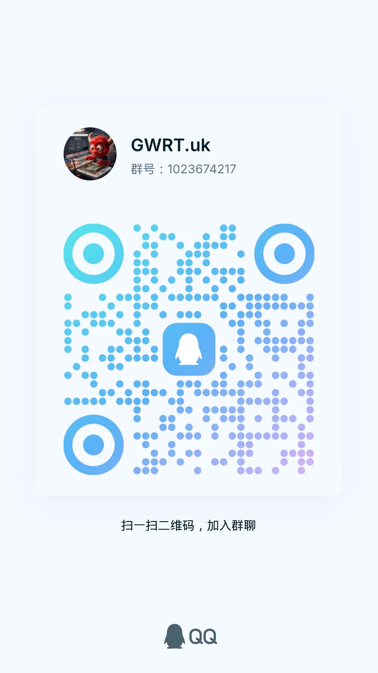 GWRT.uk QQ群二维码